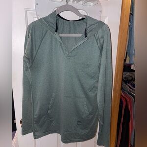 Born Primitive Lightweight Sage Green Hooded Pullover